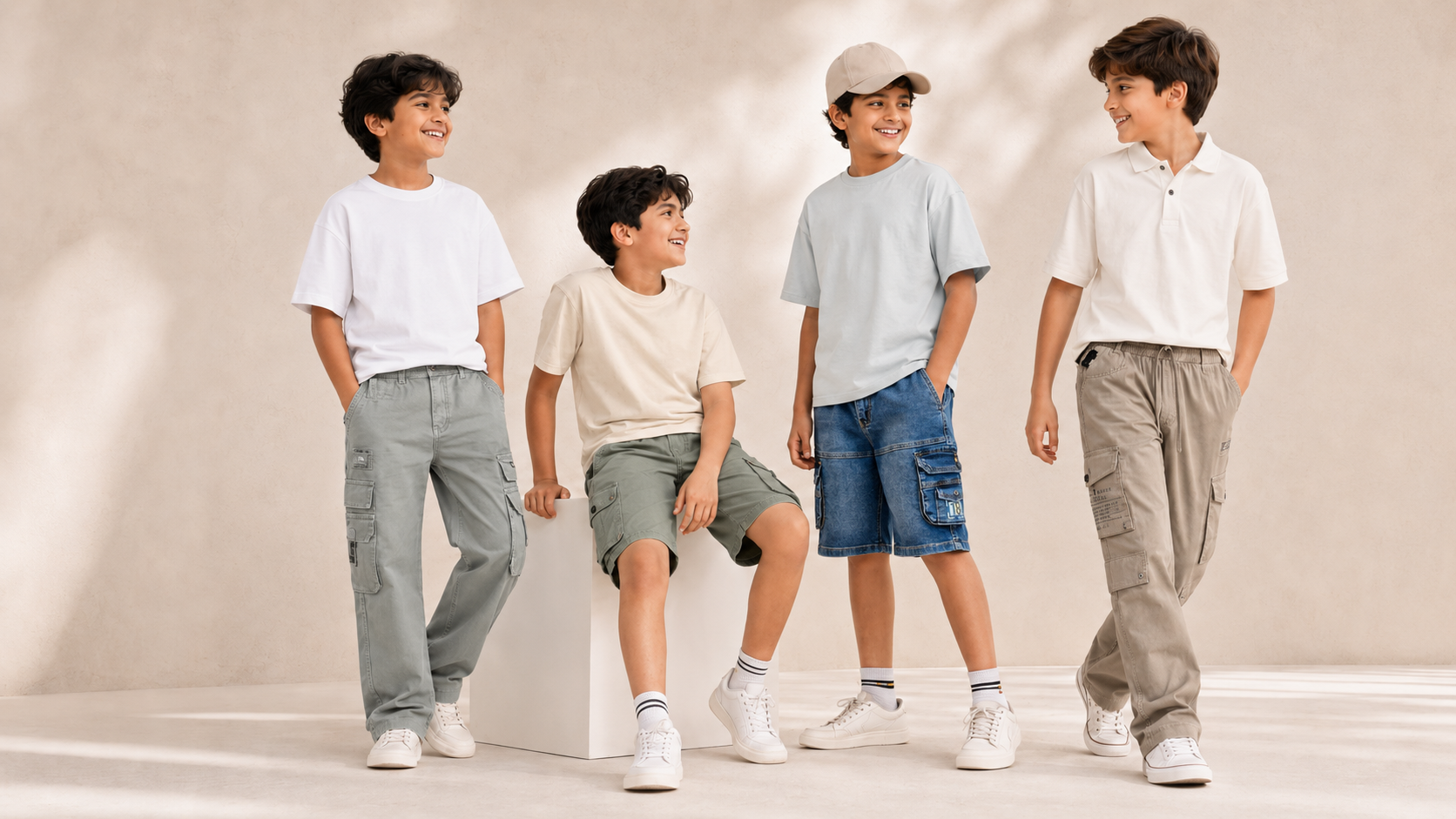 DF ZENS — premium boys' bottomwear